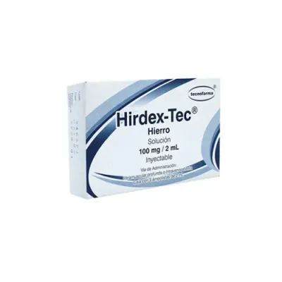 HIRDEX-TEC 100 MG 3 AMP