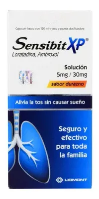 SENSIBIT XP SOL 120 ML SABOR DURAZNO