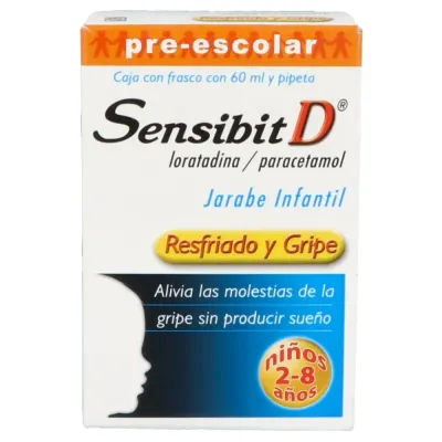 SENSIBIT D INFANTIL 2-8 AÑOS JBE 60 ML