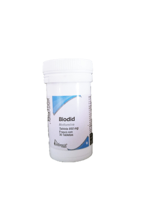 BIODID 850 MG 30 TAB