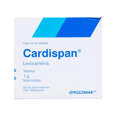 CARDISPAN 1 G 20 TAB MAST