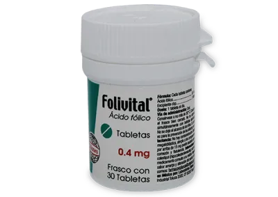 FOLIVITAL 0.4 MG 30 TAB