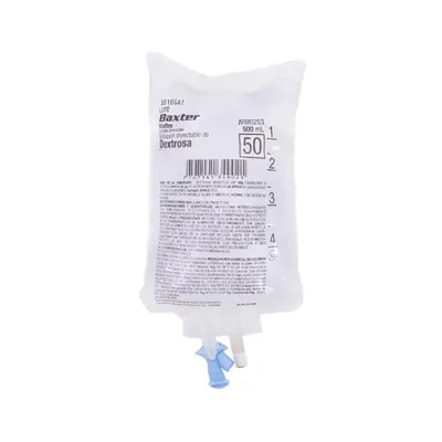 SOLUCION DEXTROSA 5% 100 ML 72 BOLSAS BAXTER