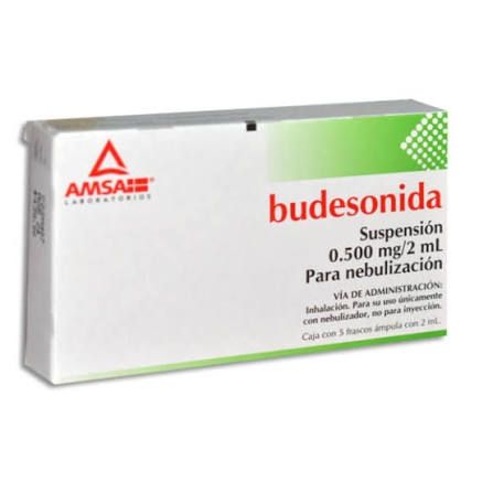 BUDESONIDA 0.500 MG/1 ML SUSP PARA NEBILUZAR 5 FCOS AMP 2 ML AMSA