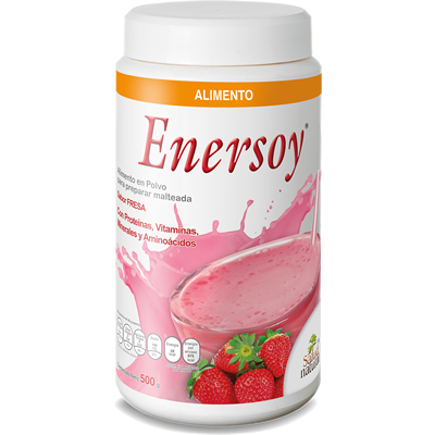 ENERSOY PVO 500 G SABOR FRESA