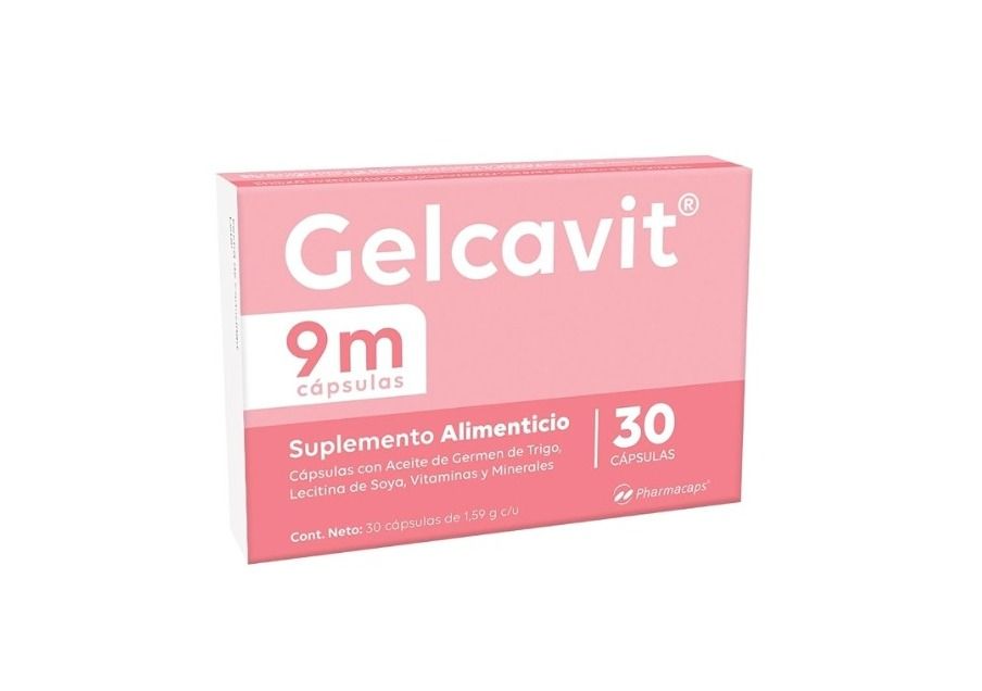 GELCAVIT 9 MESES 30 CAP