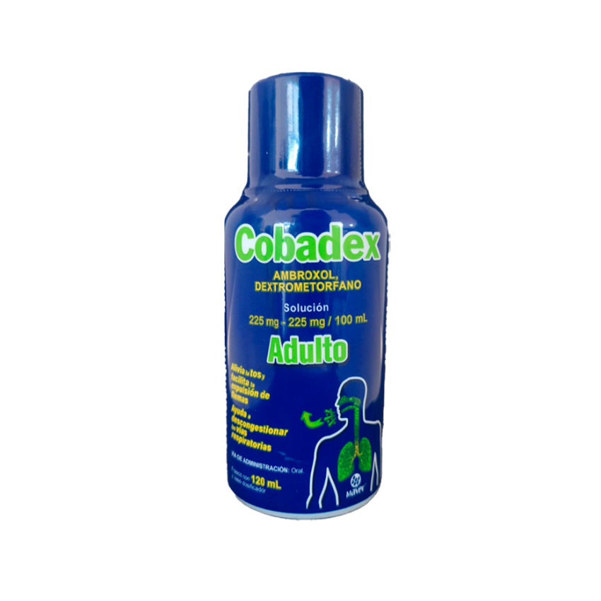 COBADEX ADULTO 225/225 MG/100 ML SUSP 120 ML
