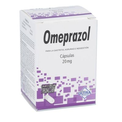 OMEPRAZOL 20 MG 7 CAP ULTRA