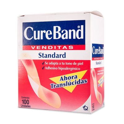 CUREBAND VENDITAS 100 PIEZAS