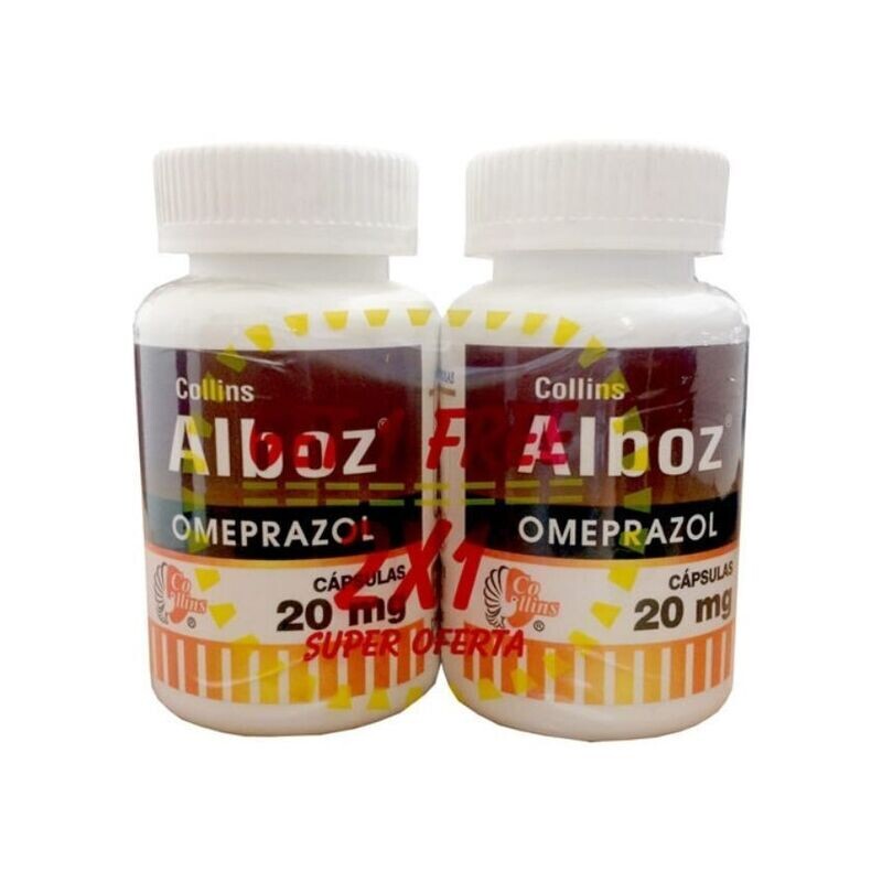 ALBOZ 20 MG 60 CAP 1+1 FCO