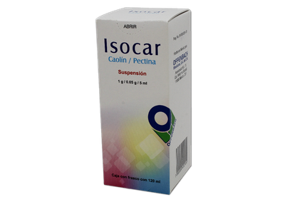 ISOCAR 1 G/50 MG/5 ML SUSP 120 ML