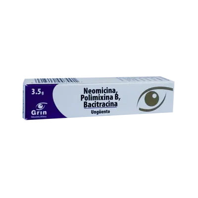NEOMICINA, POLIMIXINA B, BACITRACINA UNG 3.5 G GRIN