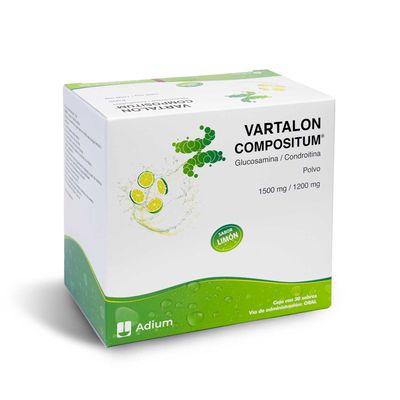 VARTALON COMPOSITUM 1500/1200 MG 30 SOB ORAL