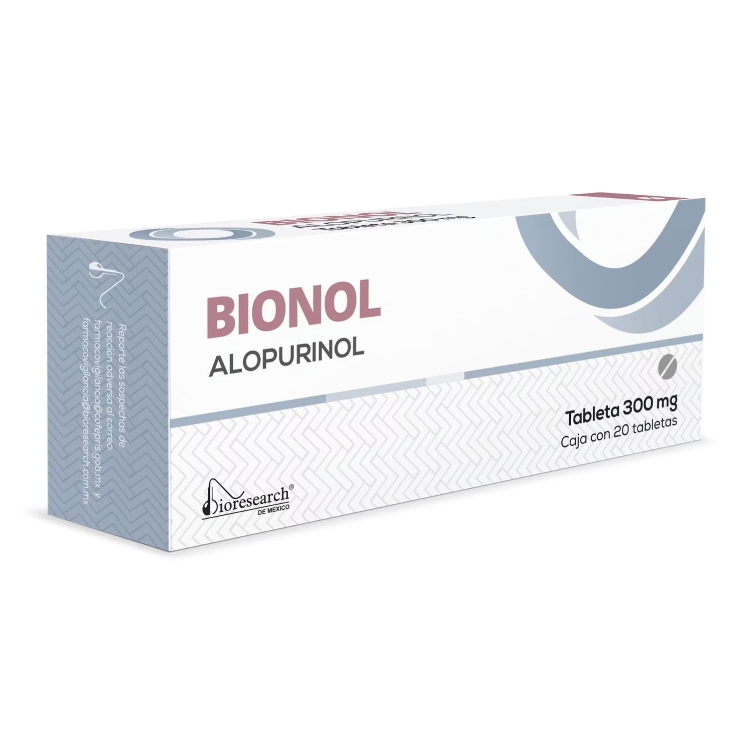 BIONOL 300 MG 20 TAB