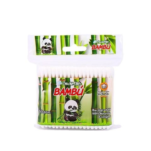 SUAVETIPS BAMBU BOLSA 150 PZAS