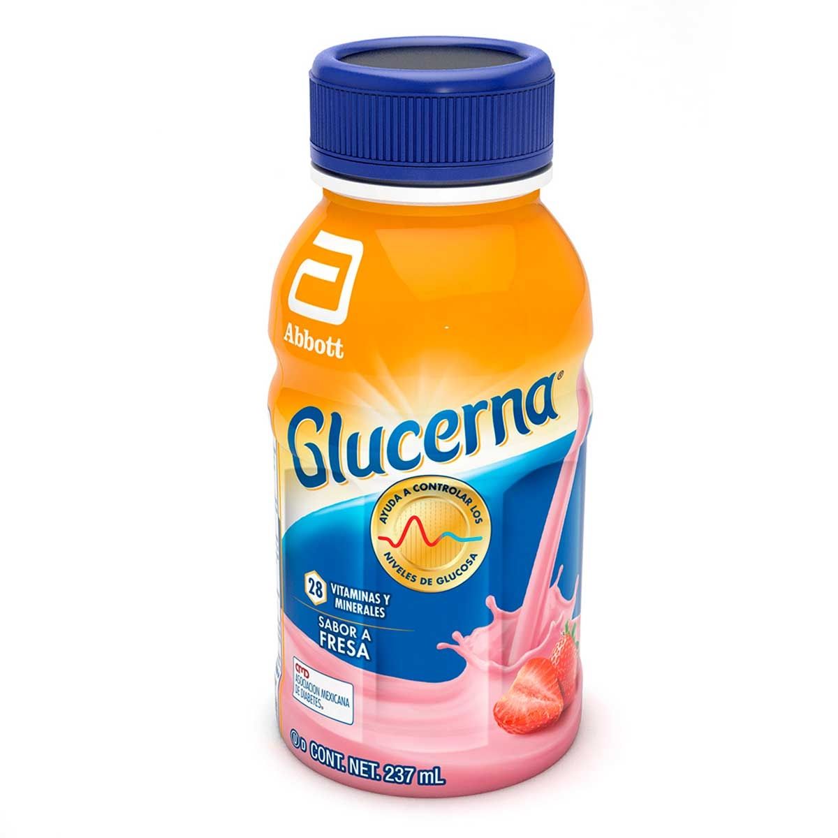 GLUCERNA FCO 237 ML SABOR FRESA