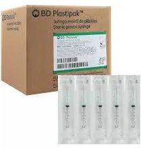 JERINGA 3 ML VERDE 21GX32MM 100 PZAS BD PLASTIPAK