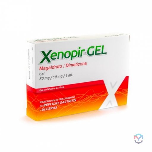 XENOPIR 80/10 MG/1 ML 10 SOB GEL