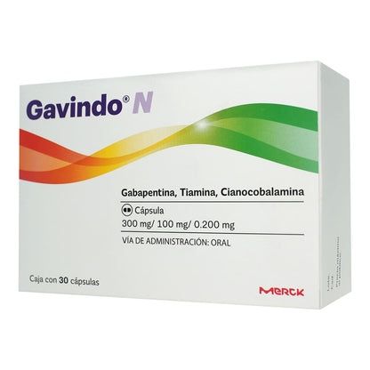 GAVINDO N 300/100/0.200 MG 30 CAP