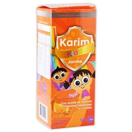 KARIM KIDD JARABE 240 ML SABOR NARANJA