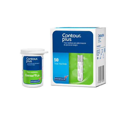 CONTOUR PLUS 50 TIRAS REACTIVAS