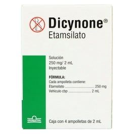 DICYNONE 250 M/2 ML 4 AMP