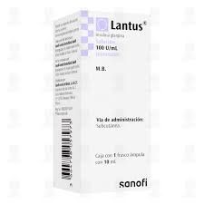 LANTUS FCO 100 UI 10 ML