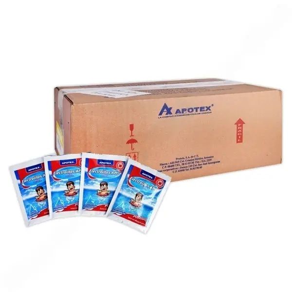 ELECTROLITOS APO MANZANA 28.3 G 100 SOB