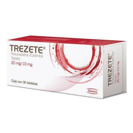 TREZETE 20/10 MG 30 TAB