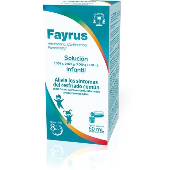 FAYRUS 0.5, 0.02, 3.00 G/100 ML SOL INFANTIL 60 ML