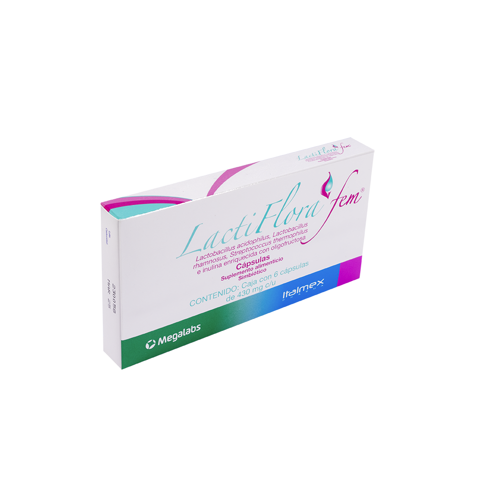 LACTIFLORA FEM 430 MG 6 CAP