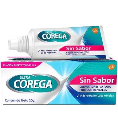ULTRA COREGA CREMA ADHESIVA 20 G SIN SABOR