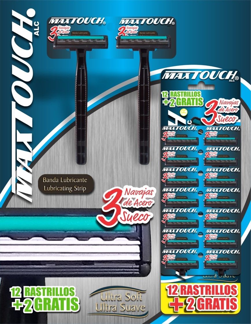 RASTRILLO 12+2 PZAS MAXTOUCH ULTRA