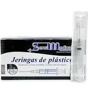 JERINGA 3 ML NEGRA 22GX32MM 100 PZAS SENSIMEDICAL