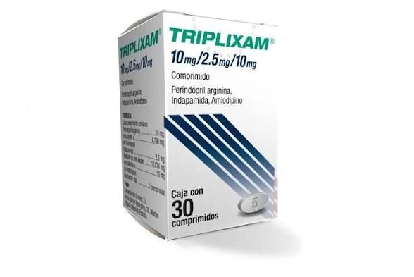 TRIPLIXAM 10/2.5/10 MG 30 COMPR