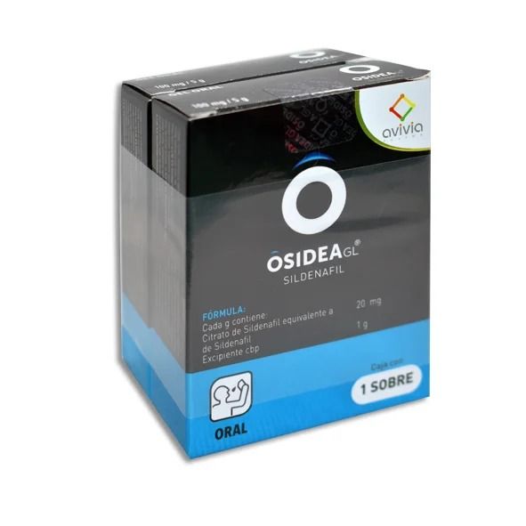 OSIDEA 100 MG GEL SOB GEL ORAL 2X1