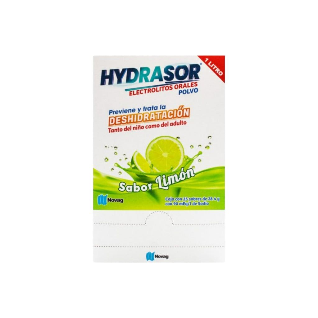 HYDRASOR 28.4 G 25 SOB SABOR LIMON