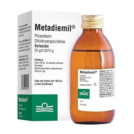 METADIEMIL 20/0.0375 G SOL 180 ML
