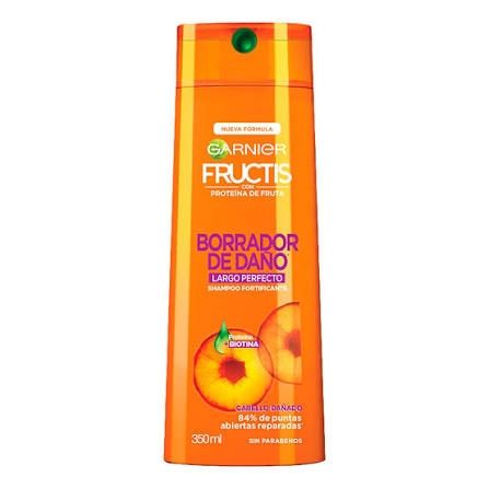 SHAMPOO GARNIER FRUCTIS BORRADOR DE DAÑO FCO 350 ML