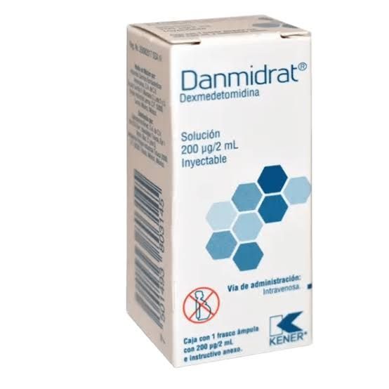 DANMIDRAT 200 MCG/2 ML FCO AMP