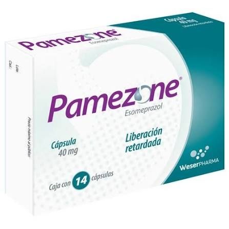 PAMEZONE 40 MG 14 CAP L.R.