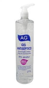 GEL ANTISEPTICO AL 75 % FCO L CON DOSIFICADOR AG