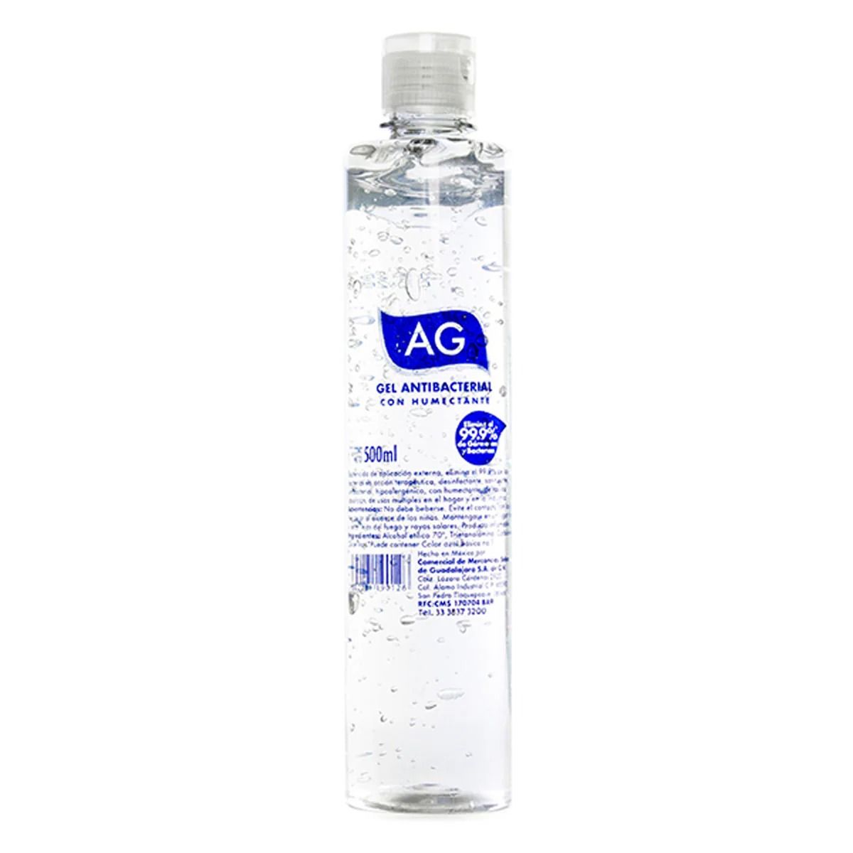 GEL ANTISEPTICO AL 75 % FCO 500 ML AG