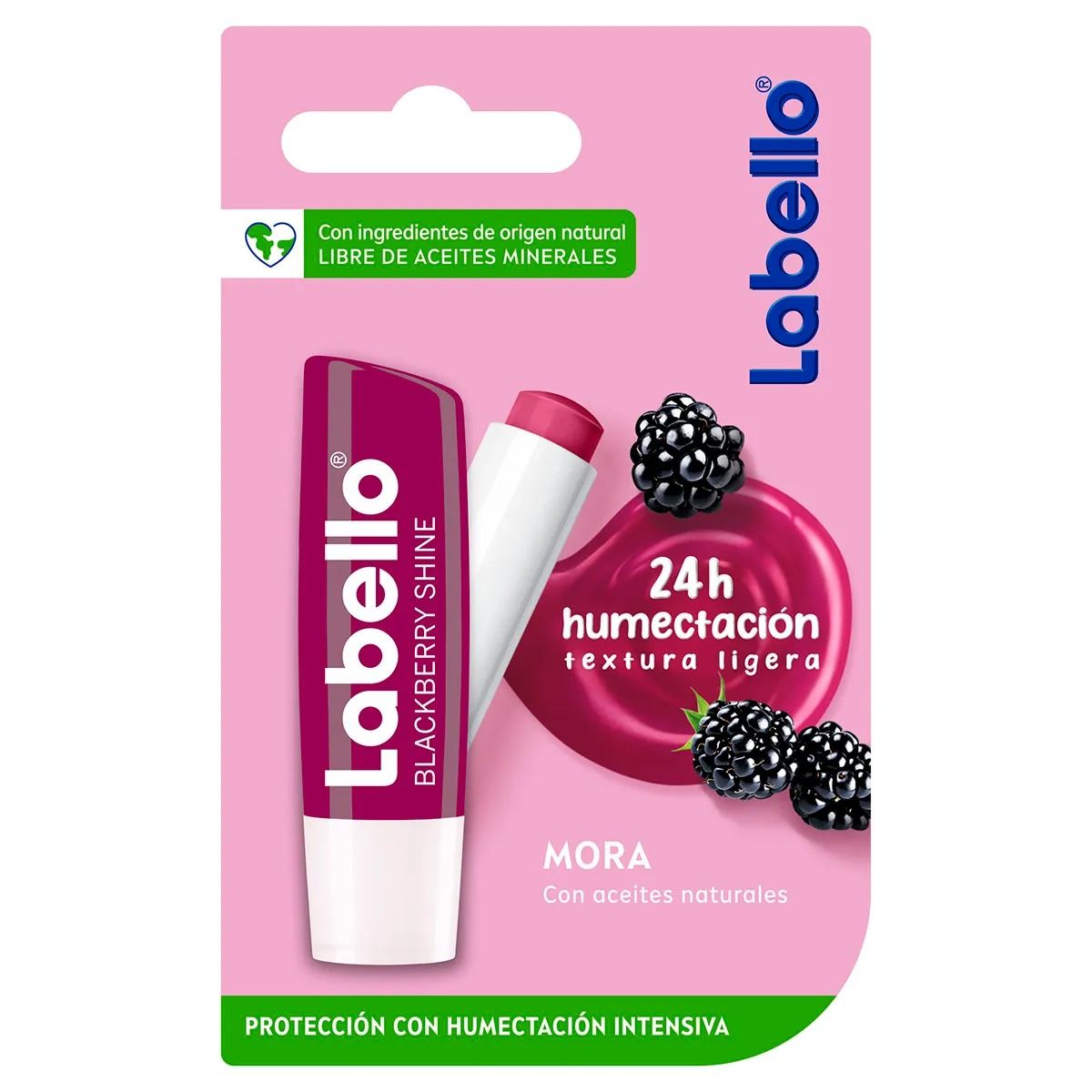 LABELLO BLACKBERRY SHINE LABIAL 4.8 G