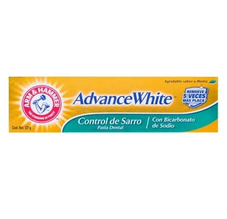 PASTA DENTAL ANTI SARRO TUBO 121 G ADVANCE WHITE