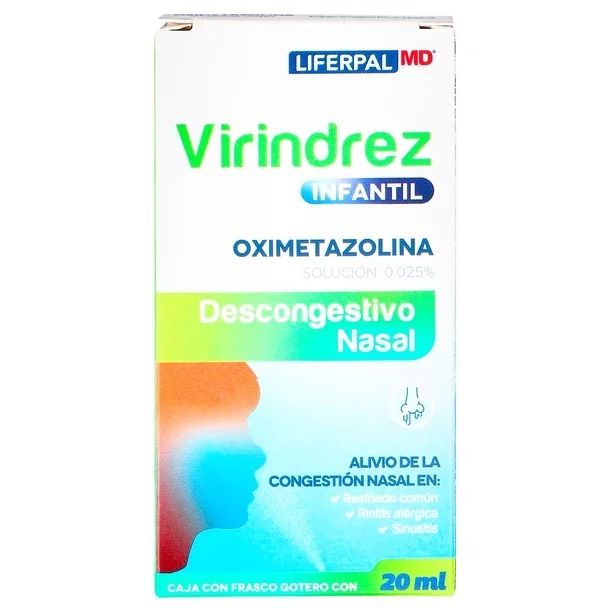 VIRINDREZ INFANTIL ATOM 25 MG/20 ML