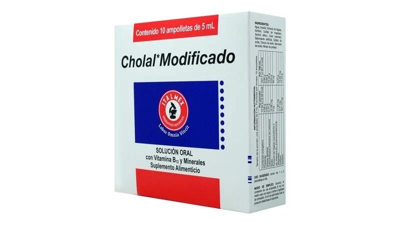 CHOLAL*MODIFICADO 5 ML 10 AMP