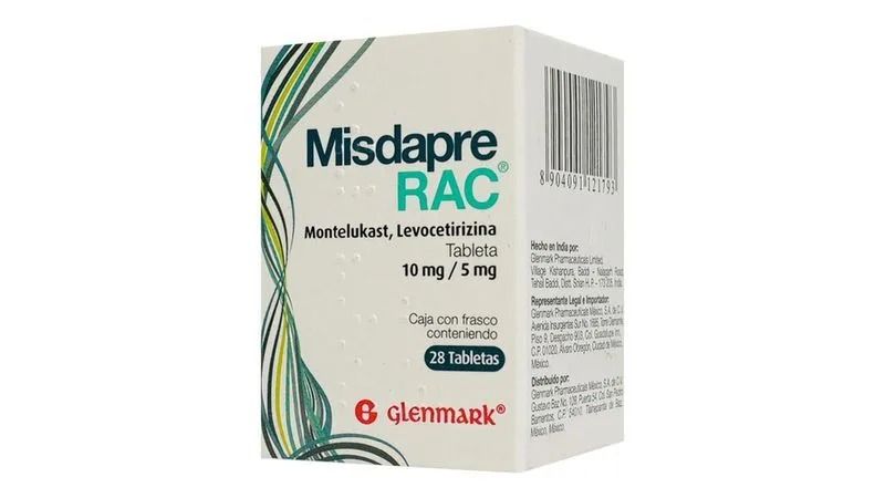 MISDAPRE RAC 10/5 MG 28 TAB