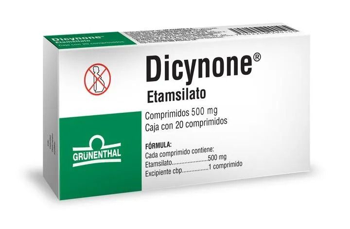 DICYNONE 500 MG 20 CAP