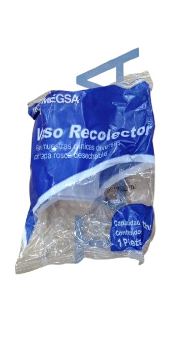 VASO RECOLECTOR ESTERIL PZA 100 ML MEGSA